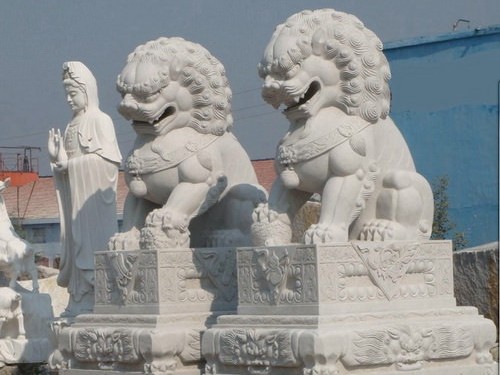 中國(guó)古建筑之石獅子