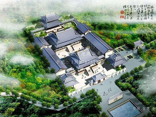 放心的寺廟效果圖設(shè)計公司