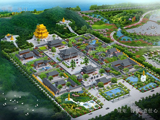 專(zhuān)業(yè)的寺廟規(guī)劃圖紙訂制質(zhì)量上乘